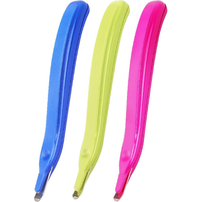 ZZTX 4 PCS Professional Magnetic Staple Remover Puller Staples Remover Staple Removal Tool for School Office Home 4 Colors 3