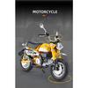 1/12 Honda Monkey 125 Alloy Motorcycle Model Die Cast Toy Vehicle Simulation Sound and Light Off Road Autocycle Collection Toys