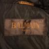 Balmain Shawl Collar Down Coat M Brown Women Used