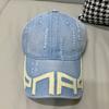 Popular Big Head Circumference Baseball Cap, Sunshade, Sunscreen, Face Small Letter Hat, Cowgirl Deep Top Cap New