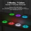2PCS LED Car Cup Holder Light  3 Mode 7 Color Conversion  Rechargeable Cup Holder With Brightness And Vibration Sensors  Cool Car Accessories  Gaming