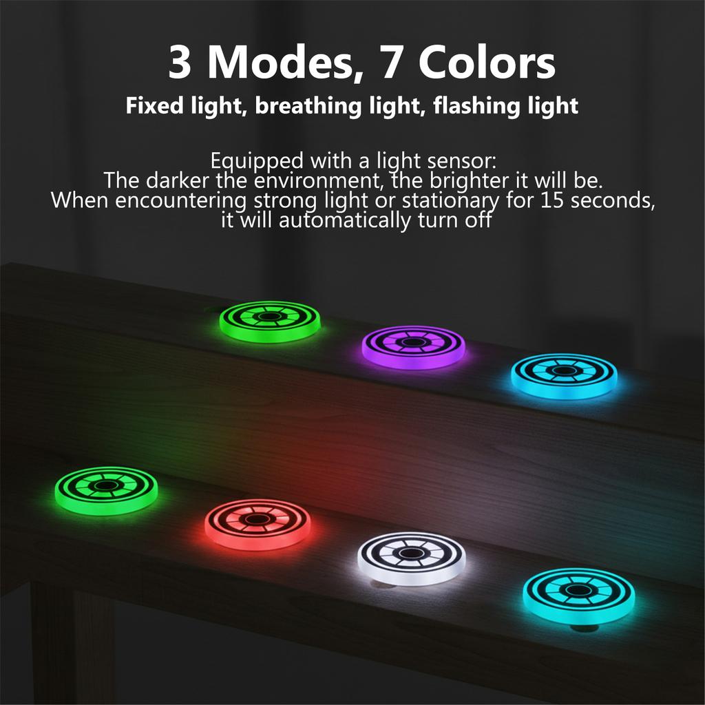 2PCS LED Car Cup Holder Light  3 Mode 7 Color Conversion  Rechargeable Cup Holder With Brightness And Vibration Sensors  Cool Car Accessories  Gaming
