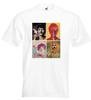 The Beatles Psychedelické Tričko John Lennon Paul McCartney Ringo George Harrison