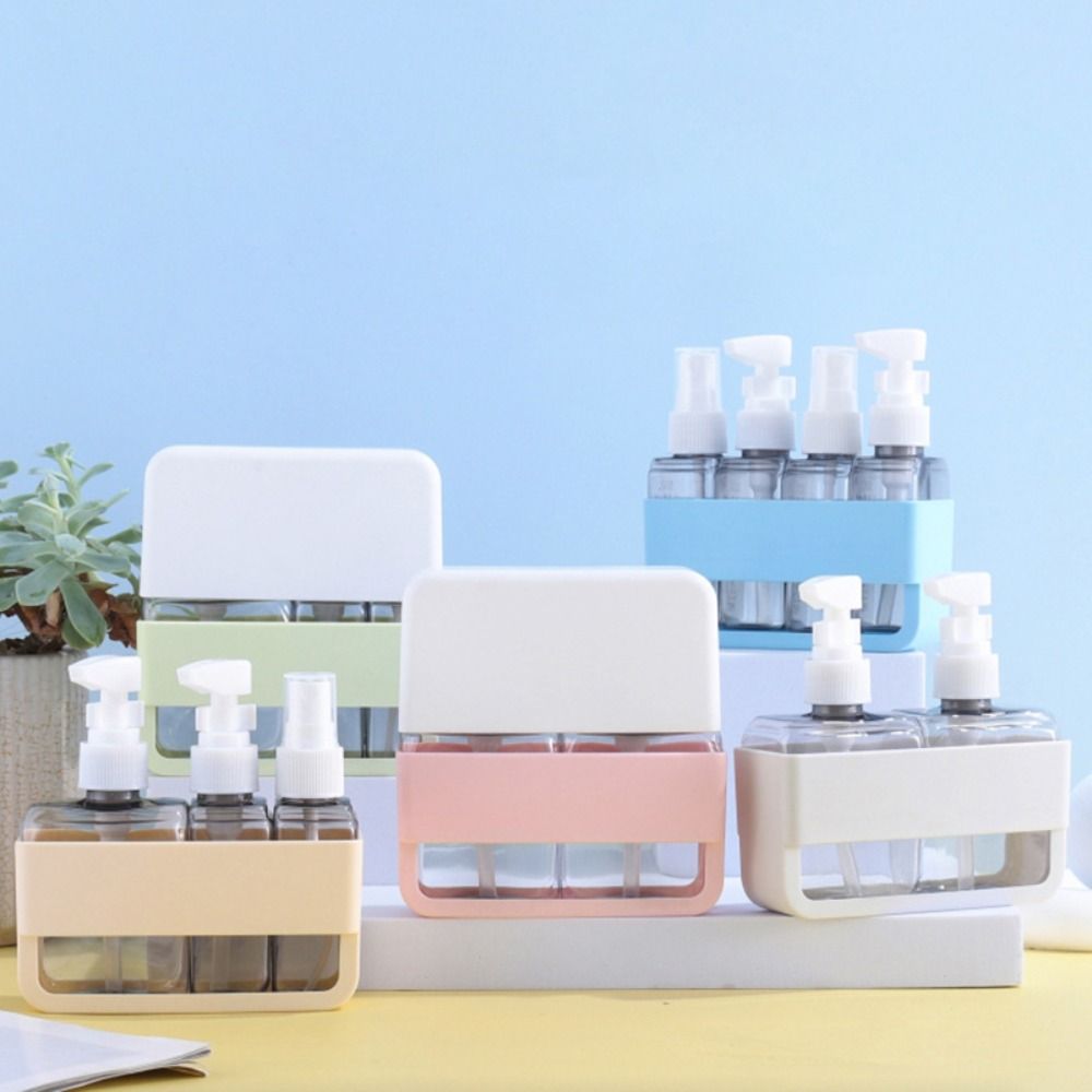Empty Travel Bottle Set Leakproof Press Container Organizer Lotion Bottles Lotion
