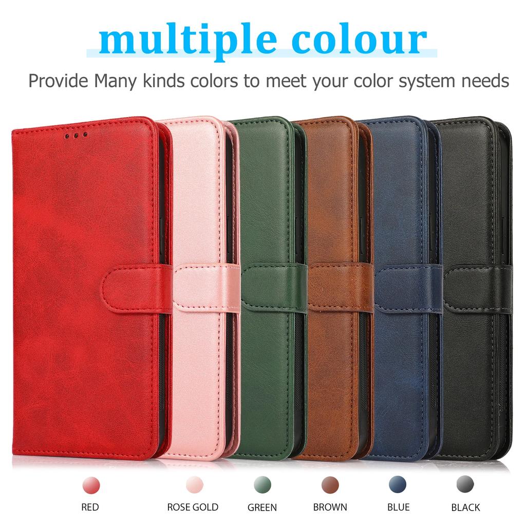 Detachable Leather Wallet Card Slot Magnetic Case For Samsung Galaxy S23 S24 S25 Ultra S22 S21 FE Note 20 A16 A52 A12 A55 Cover