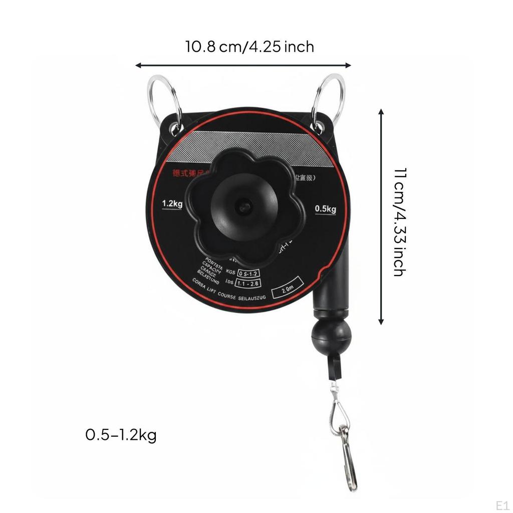 Electric Screwdriver Balancer Adjustable Tension Retractable Tool 2 M Extension
