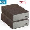 2PCSGrit Sanding Sponge Blocks Flexible Wet High Density