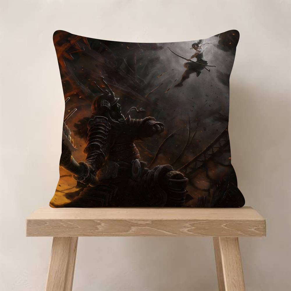 Tomb Raider Game LaraCroft Pillow Cushion Cover Pillowcase Living Room Sofa Home Decor Customized