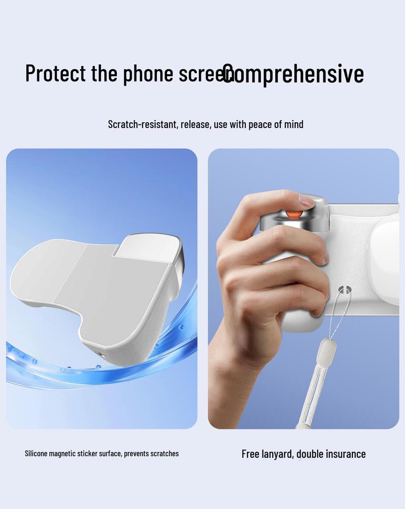 Portable Bluetooth MagSafe Camera Stabilizing Handle