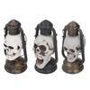 Skull Lantern Halloween Party LED Skull Lamp Hanging Light Decoration Props for Haunted House Bar