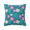Hawaii Floral Tropical Flowers Leaves Cushion Cover x cm Polyester Throw Pillow Case Home Decoration Bedding Pillowcase