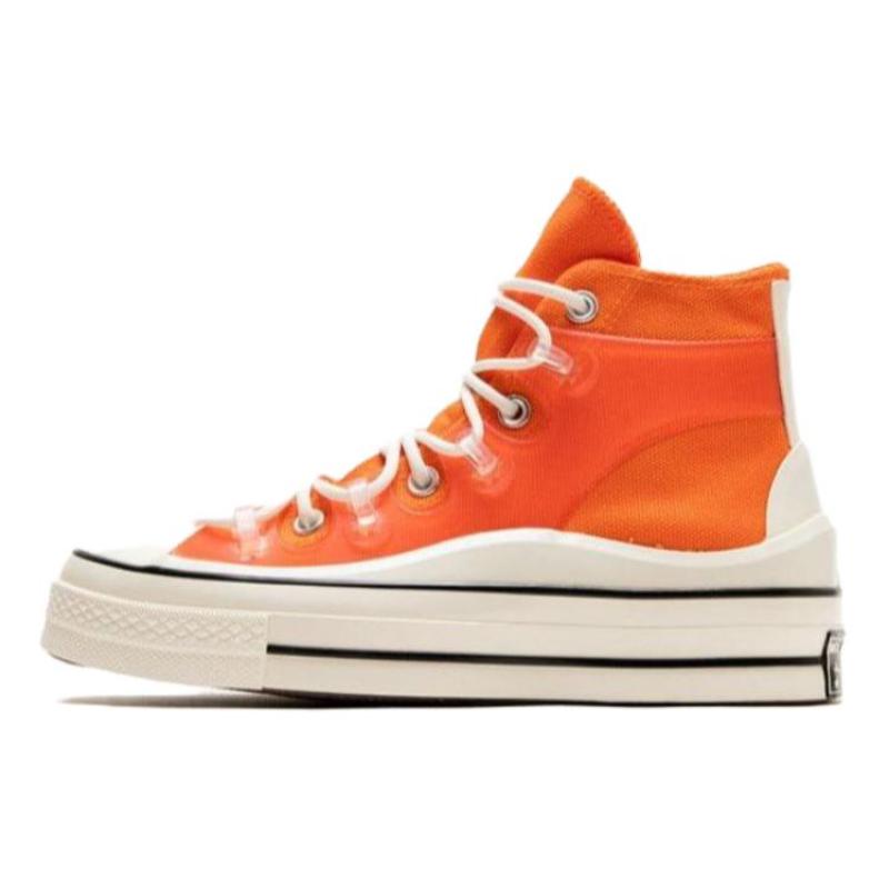 Converse Chuck Taylor All Star 1970s Utility Trendy Versatile Everyday Casual High Top Canvas Shoes Unisex Orange