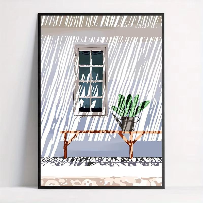 Summer Illustration Canvas Paintings Nature Poster Sweet Morocco Print Wall Art Picture for Living Room Home Decoration