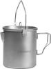 Fire-Maple Camp Pot 0.9L Titanium Compact Lightweight Hanging Camp Cooker Kettle Coffee Teapot Suitable for Campfires and Open Flames Hiking Outdoor S