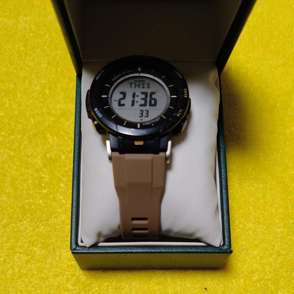 Used CASIO PRO TREK Tough Solar PRG-30