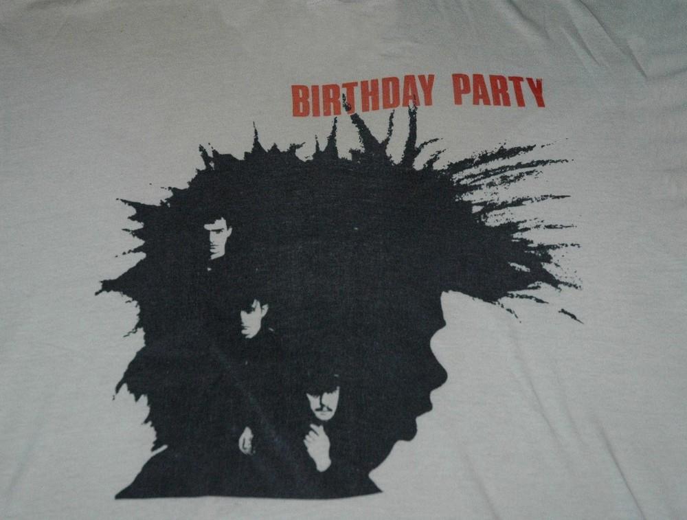 THE BIRTHDAY PARTY  Shirt NICK CAVE White all size Shirt Unisex T-Shirt XXL