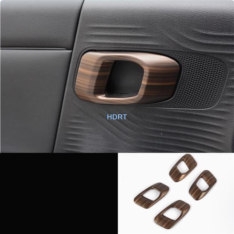 For Baic Beijing BJ30 2024 + Peach Wood Grain Interior Car Styling Gear Shift Window Control Panel Front Rear Air Vent Outlet
