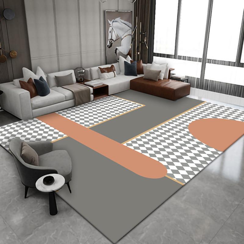 Living Room Carpe Dirt Resistant and Easy To Maintain Bedroom Carpet Bedside Carpet Anti Slip