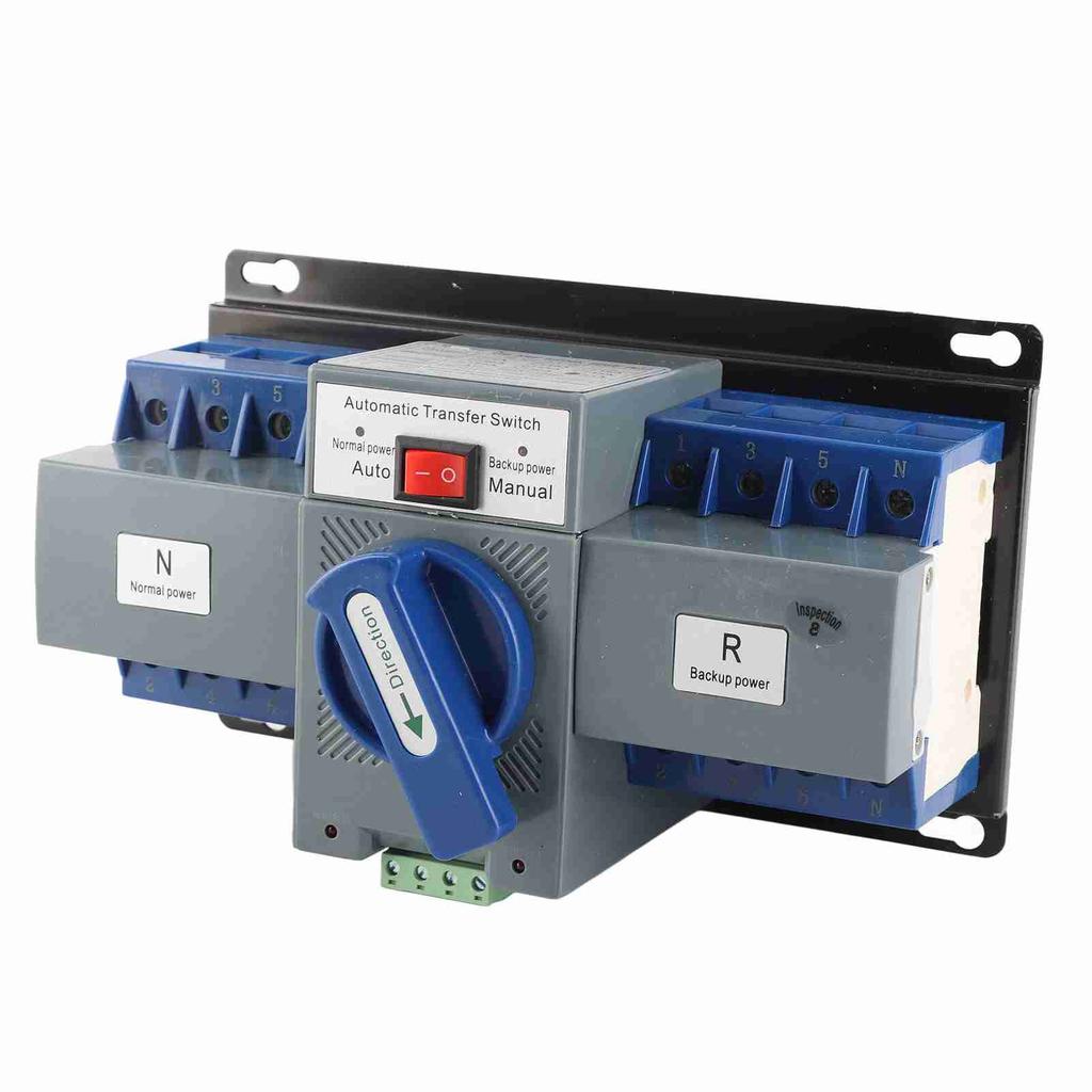 1pcs Mini 63A 4P Dual Power Automatic Transfer Switch