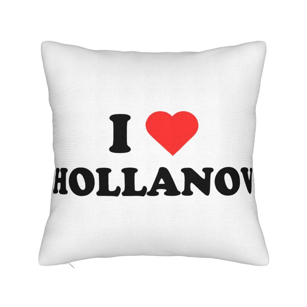 Domácí dekorace Vyhřívaný rivalita Hollander Rozanov Hollanov Shane Ho Povlaky na polštáře Merch Potahy na polštáře Zip Více velikostí
