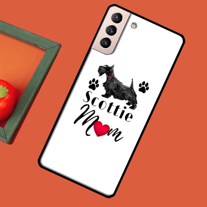 Westie Scottie Scottish Terrier Phone Case For Samsung Galaxy S23 S20 FE S21 Ultra Note 10 S9 S10 Plus Note 20 S22 Ultra Cover