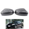 2pc Carbon Side Wing Mirror Cover For Ford Focus MK2/MK3 II III DA DP DH DB DS 2 3 Caps Rearview Auto replace 2008 2018 housing