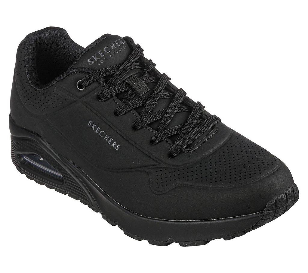 Buty sportowe męskie czarne Skechers Uno Stand On Air (52458-BBK)