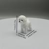 3D Printed Poodle Statue, Plastic Dog Decoration for Events, Holiday Home Kitchen Decoration, Christmas and Halloween