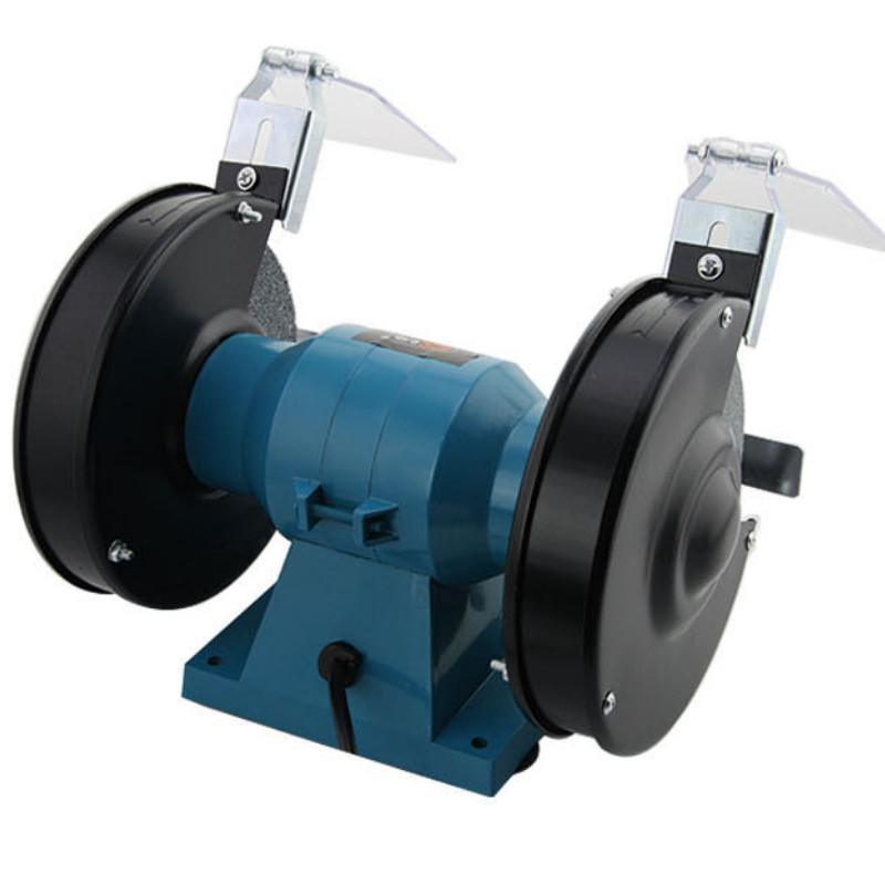 6 Inch Small Desktop Grinding Wheel Machine Household Portable Electric Sharpener 200W Multifunctional Polishing Equipment