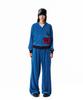 AAKAM 98 Patch Velor Pants (Blue)