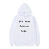 2024 Man Woman Casual Custom Printed Text DIY Hoodie Customized Logo Personalized Hoody Custom Hoodies Text Logo Sweatshirt