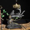 Buddha Hand Beeld Hars Kaarsenhouder, Creatieve Decoratieve Kaarsenstandaard voor Huis, Slaapkamer, Woonkamer en Studeerkamer