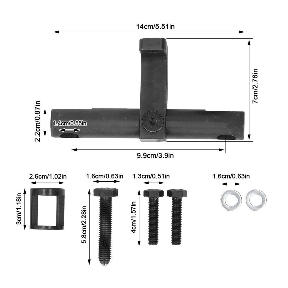 Black Valve Spring Compressor Tool Professional Valve Spring Compressor Kit Garage Tool"