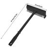 Professional Car Window Cleaning Car Wash Squeegee with Water Wiper and Handle for and Wall 39cm Window Cleaning Bathroom Black Squeegee, Double-Sided