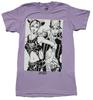 Jiojos Bizarre Adventure New Adult TShirt  Black  White Duo Image