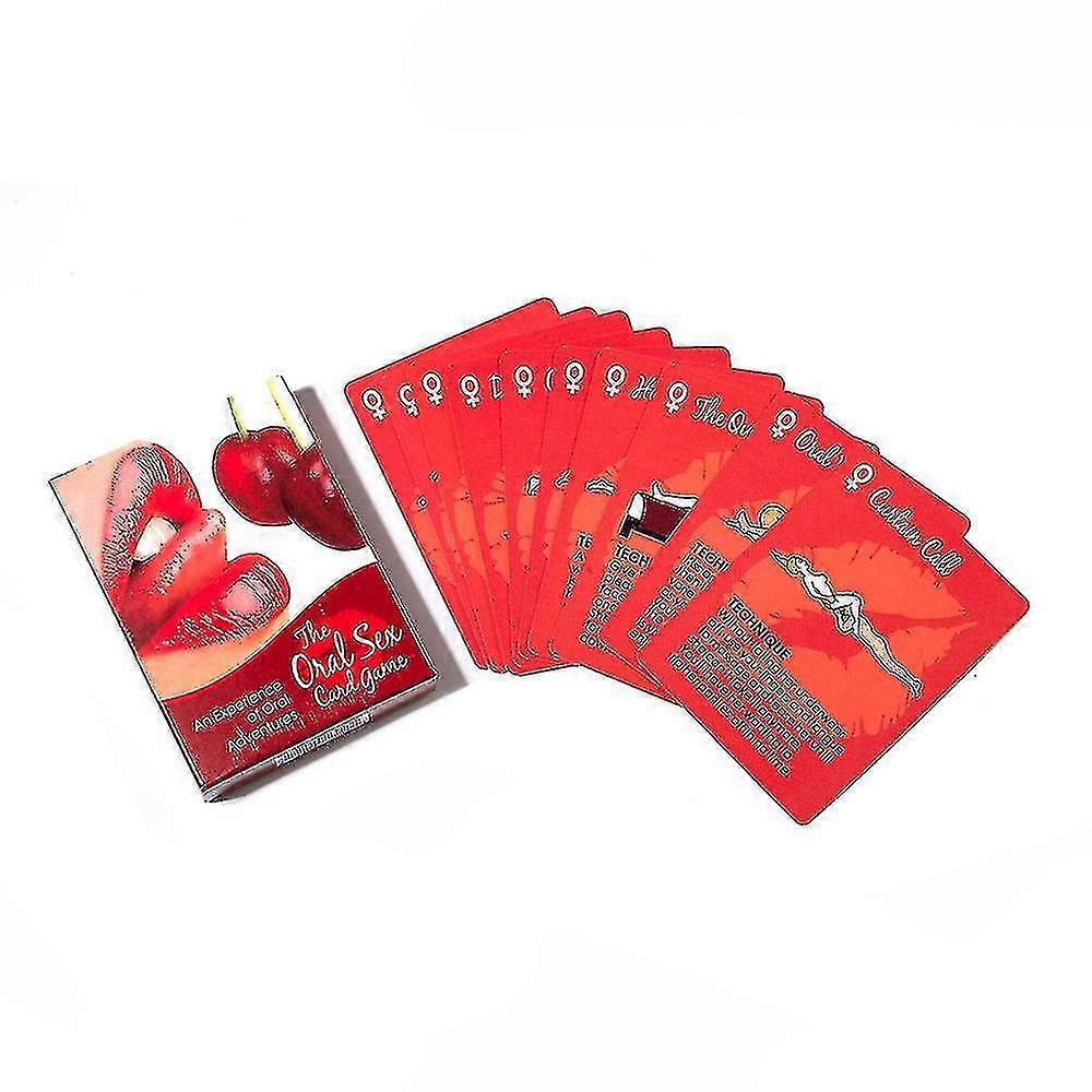 Jogo de Cartas de Sexo Oral Jogo de Tabuleiro para Casais Jogos de Festa Presentes Jogo de Cartas Para Casais Amantes Tw