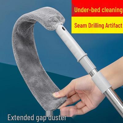 Spring Cleaning Feather Duster for Under Bed and Sofa Gap Dusting