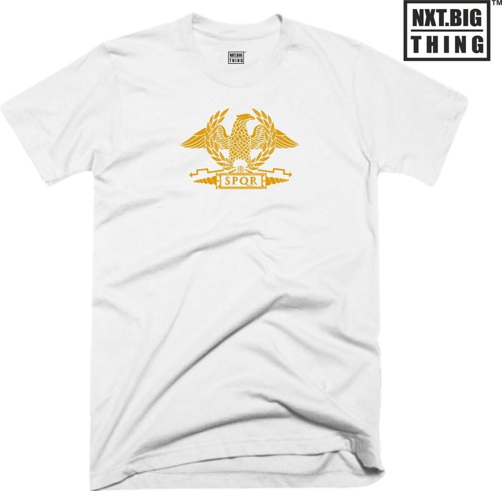 Spqr Eagle T Shirt Casualwear Rounisex Empire Gladiator Warrior Rome Birthday Top