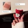 Flower Knows Strawberry Cupid Lip Cream Lip Mud Lipstick, Brightening Velvet Matte Finish, Non-Drying