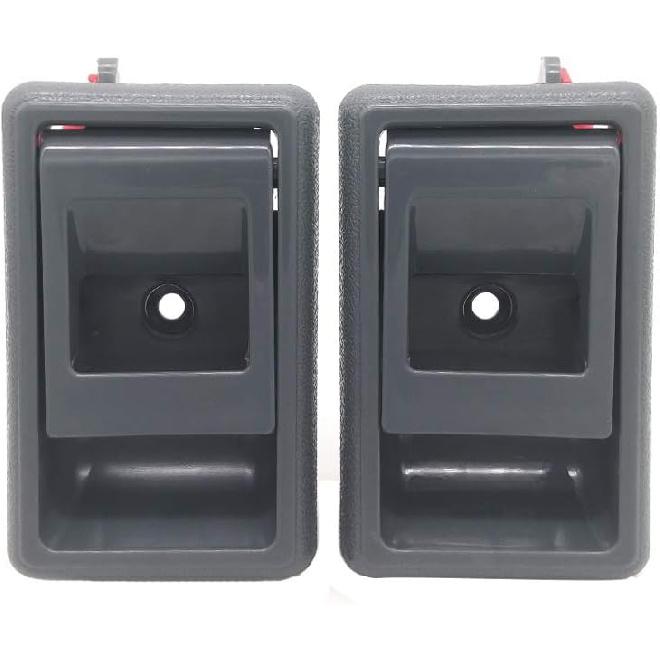 BOPART Ide Interior Door Handle For Toyota 1995-2000 Tacoma, 1989-1995 Pickup 4Runner, 88-93 Corolla, 87-90 Tercel | 89-92 Geo Prizm Front Rear