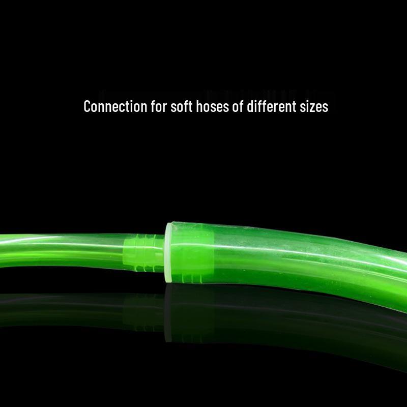Dual Head Soft Hose Connector & Reducer for Aquarium Air/Water Hoses
