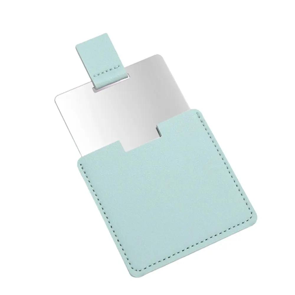 

Personalized Gift for her Women Girls Drop Resistant Cosmetic Mirror Compact Pocket Mirror Makeup Mirror Stainless Steel Mirror синій