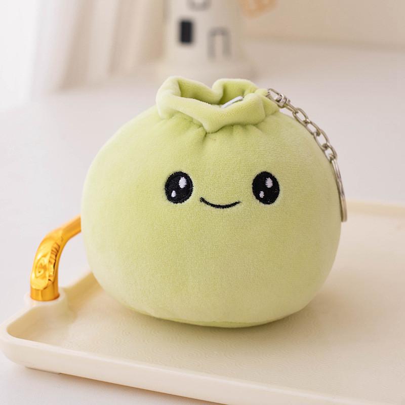 Little Bun Cute Keychain Cartoon Girl Backpack Decorative Pendant Doll Gift