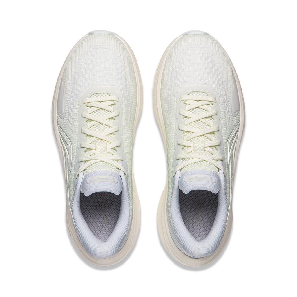 Li Ning Yueying 5 Cushioning Abrasion Resistant Low top Running Shoes Women's White Blue ARHW004-12