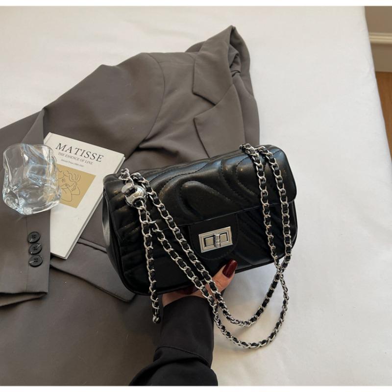 Premium small bag, new summer versatile chain, shoulder messenger bag, small square bag.
