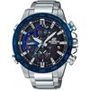 Чоловічий сріблястий смарт-годинник Casio Edifice EQB-800DB-1AJF з Bluetooth-з'єднанням та функцією хронографа