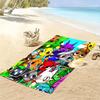 Dandy's World 2D Flat Print Beach Towel, Large Soft Quick Dry Towel for Beach Camping SwimmingZSTJ0915030