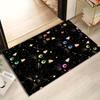 [Cosmic Cat Rug] Anti-Slip Cosmic Cat Carpet Rug Grams Per Square Meter, Suitable for Bedrooms, Porches, Indoor Corridors,