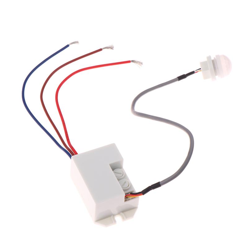 120° Mini Recessed Pir Ceiling Occupancy Motion Sensor Detector Light Switch For Home Hotel