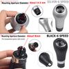 6 Speed Manual 14.5mm Car Gear Shift Knob Shifter Lever for Mercedes Benz W203 S203 CL203 W209 W204 C300 C250 W207 A207